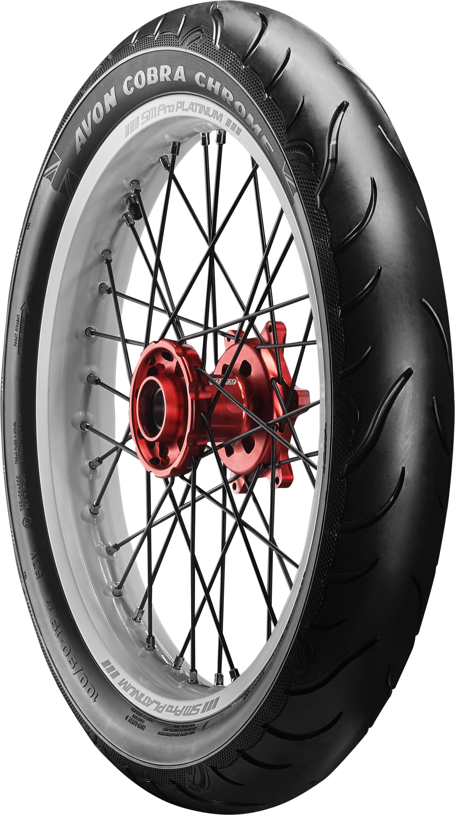 Scheda Variante Pneumatico &rsaquo; Marca: Avon &rsaquo; Modello: Cobra Chrome Trike